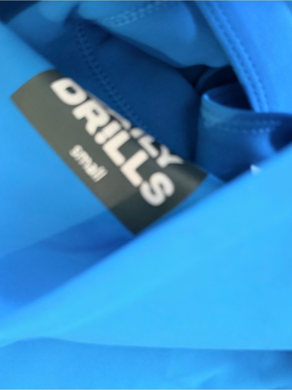 Daily Drills CHILL! V SHORTIE SHORTS and BRA - Tide - Picture 5 of 5